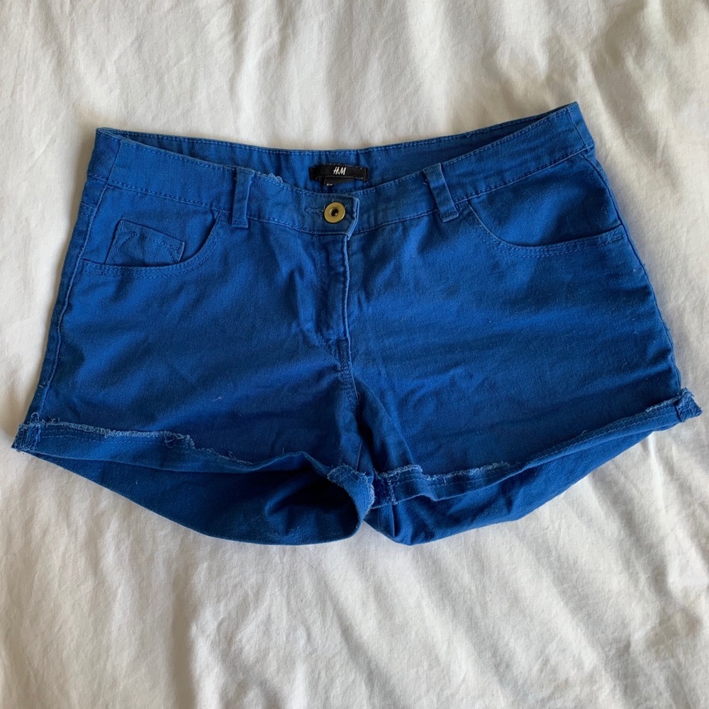 Blue Shorts - size 4